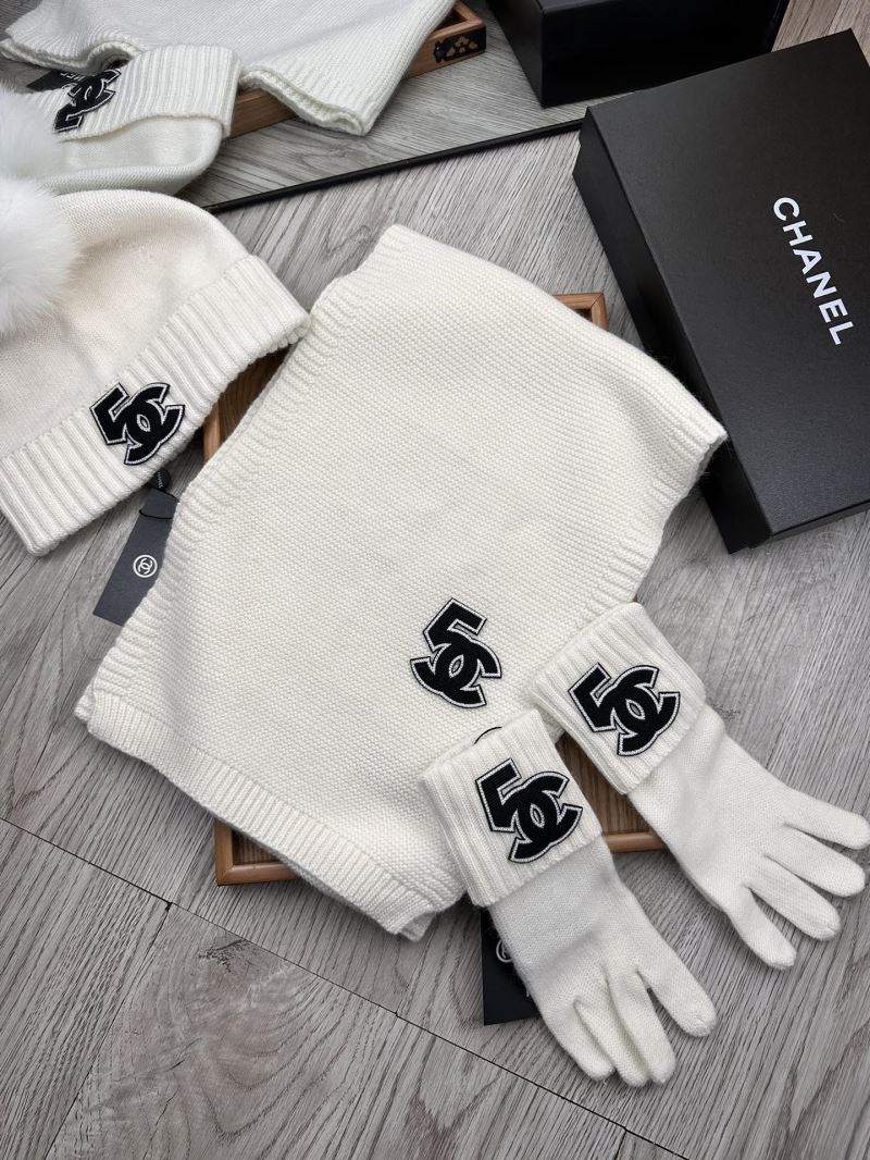 Chanel Caps Scarfs